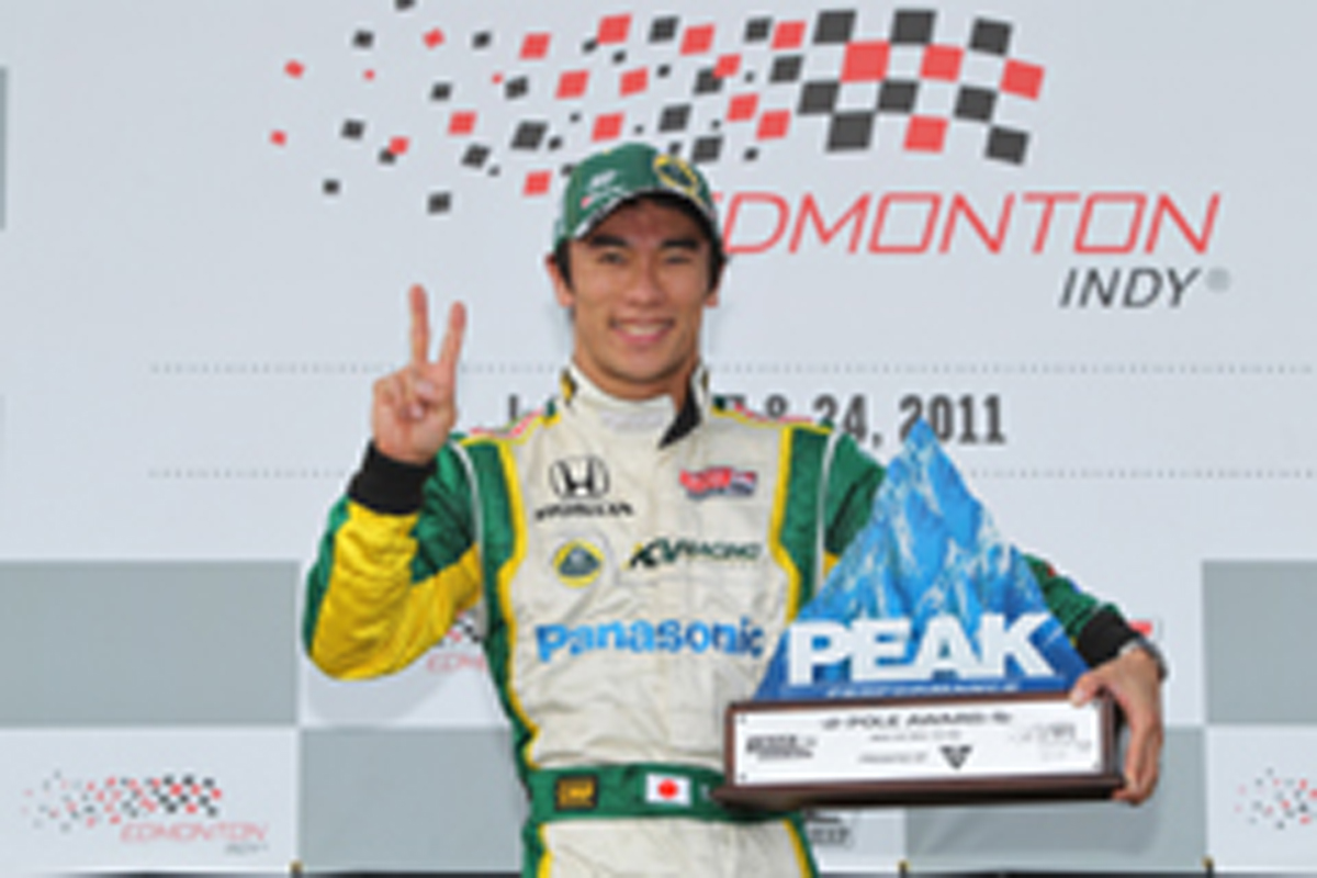佐藤琢磨、今季2度目のポールポジション！ （インディカー第10戦）