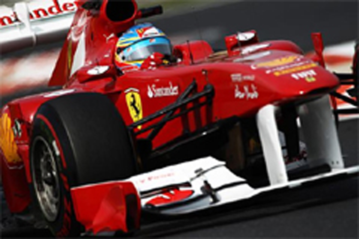 フェラーリ:F1ハンガリーGP初日