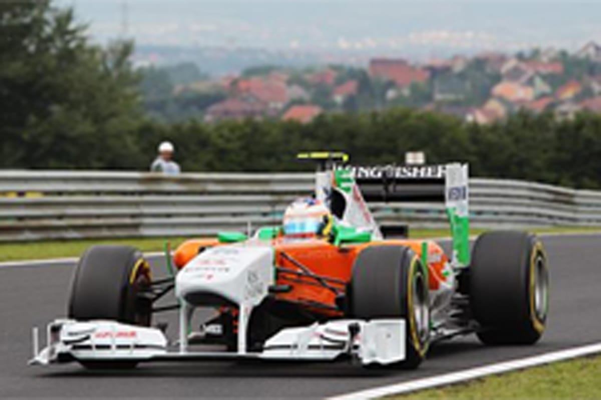 フォース・インディア:F1ハンガリーGP初日