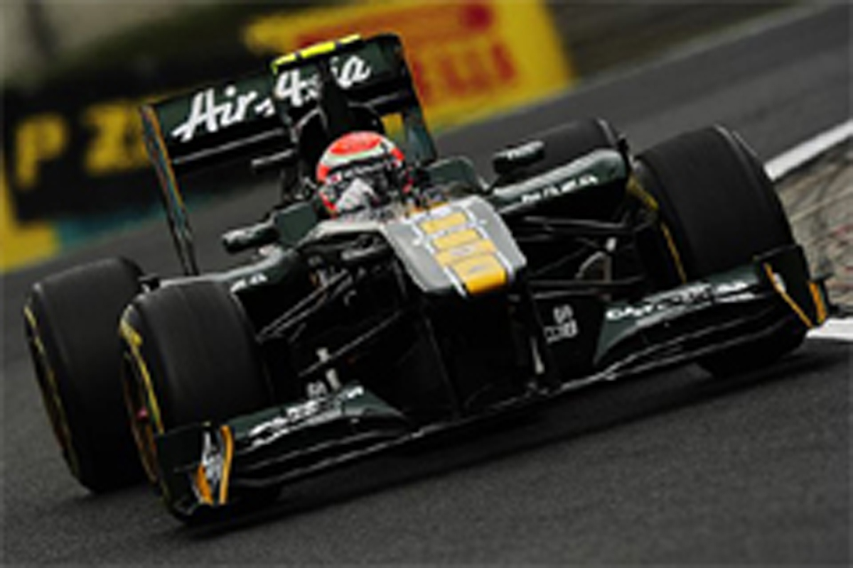 チーム・ロータス：F1ハンガリーGP初日