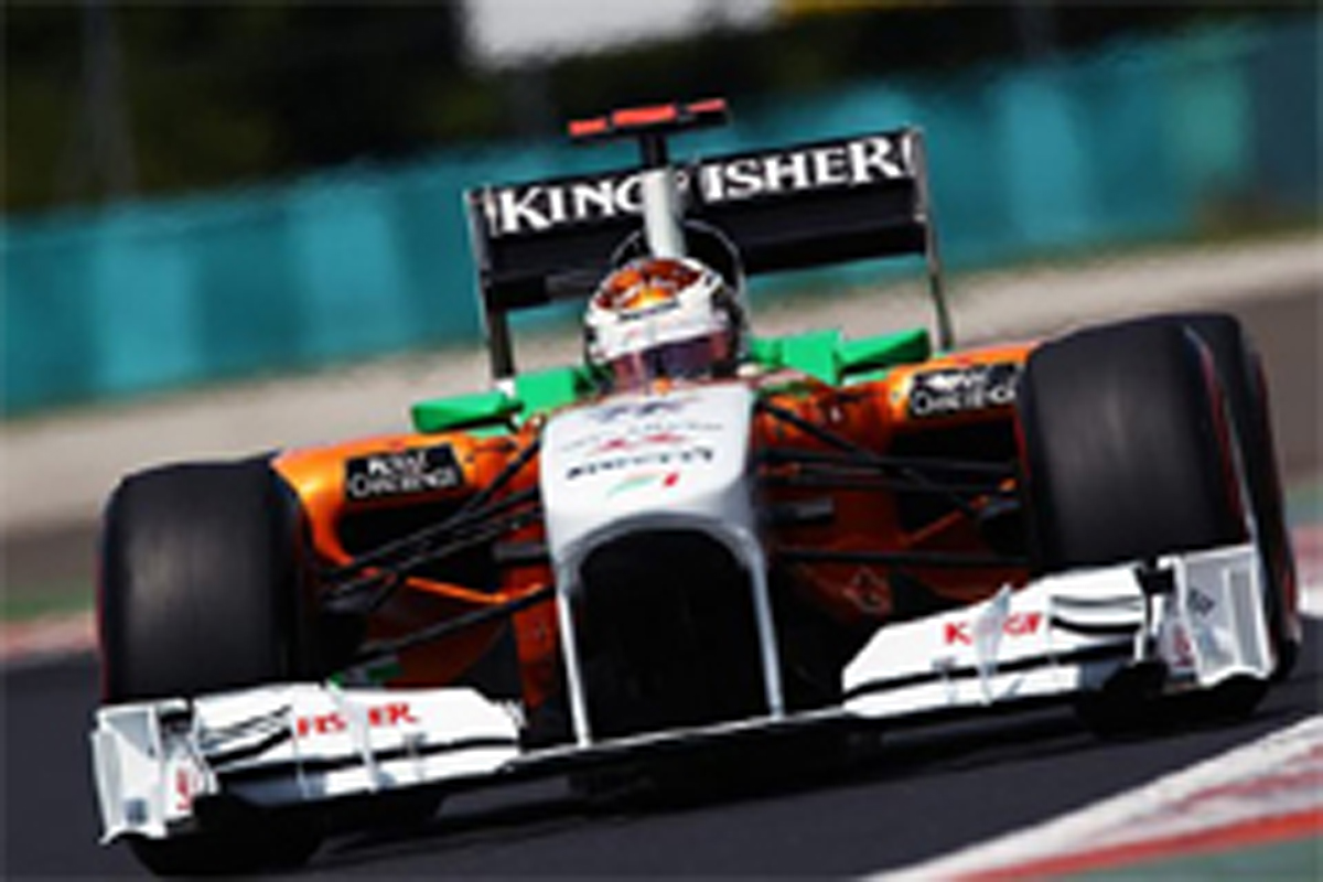 フォース・インディア：スーティルが8番手 （F1ハンガリーGP予選）