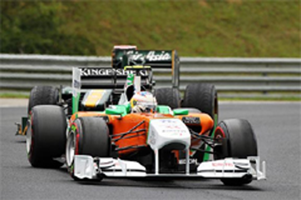 フォース・インディア：ディ・レスタが7位入賞 （F1ハンガリーGP）