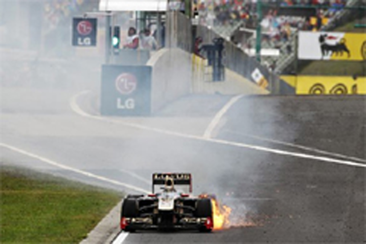 ロータス・ルノーGP:ノーポイントに終わる (F1ハンガリーGP)