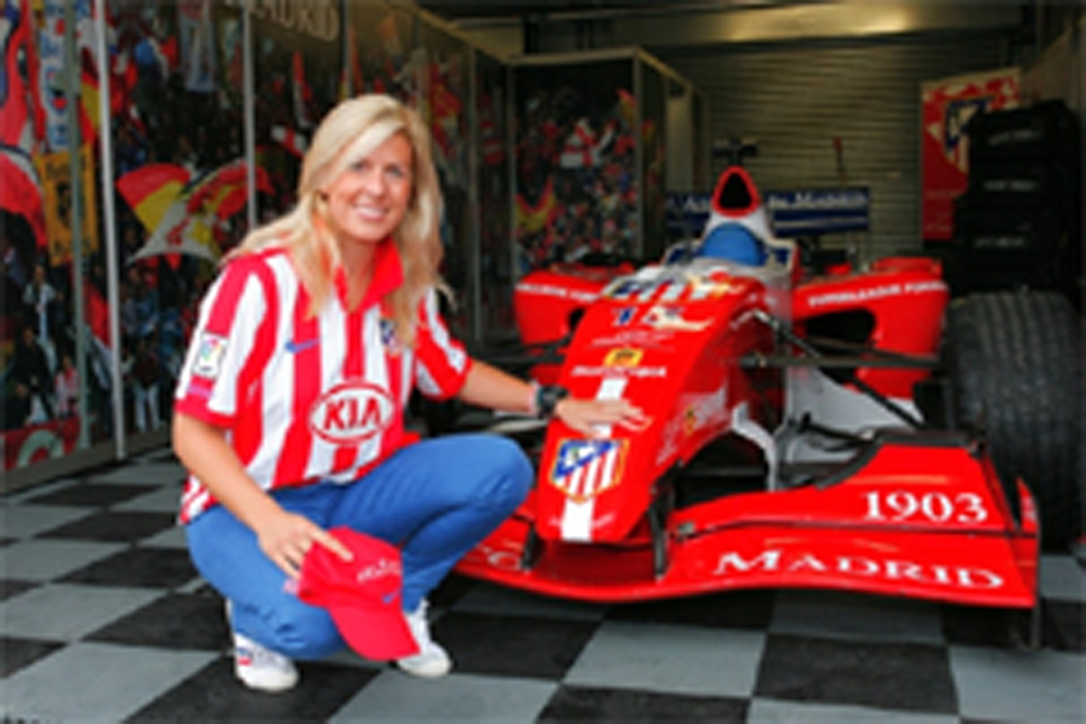 マリア・デ・ヴィロタ（女性ドライバー）、ルノーのF1マシンをテスト