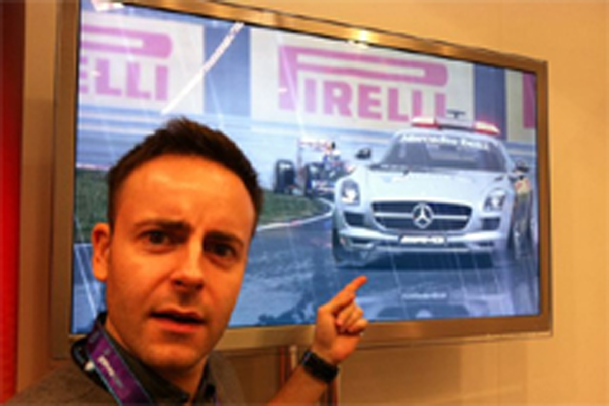 公式F1ゲーム『F1 2011』ではセーフティカーが登場