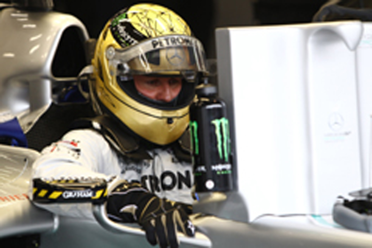ミハエル・シューマッハ、F1ベルギーGP特別ヘルメット