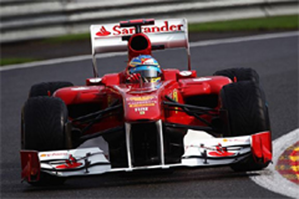 フェラーリ：F1ベルギーGP初日