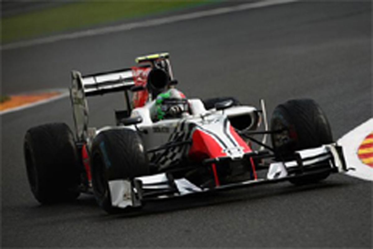 HRT：F1ベルギーGP初日