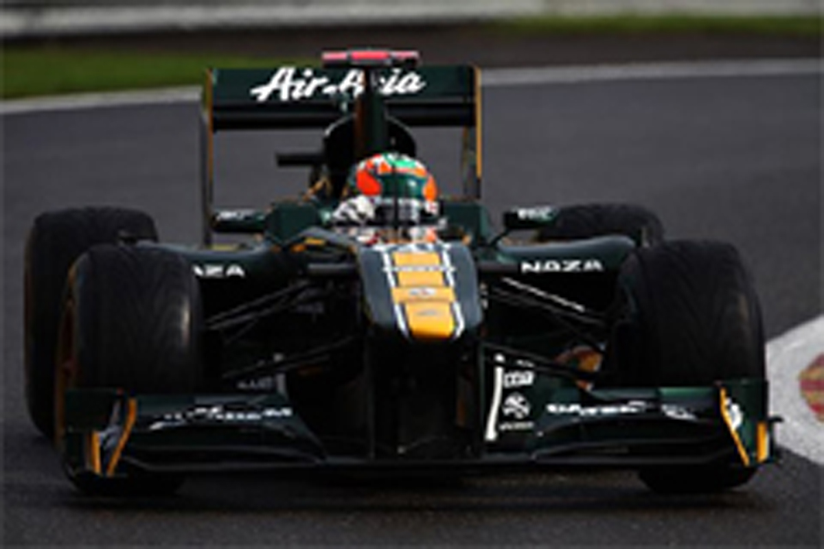 チーム・ロータス：F1ベルギーGP初日