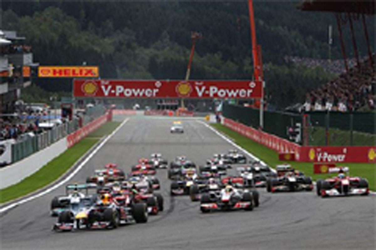 F1ベルギーGP：セバスチャン・ベッテルが今季7勝目