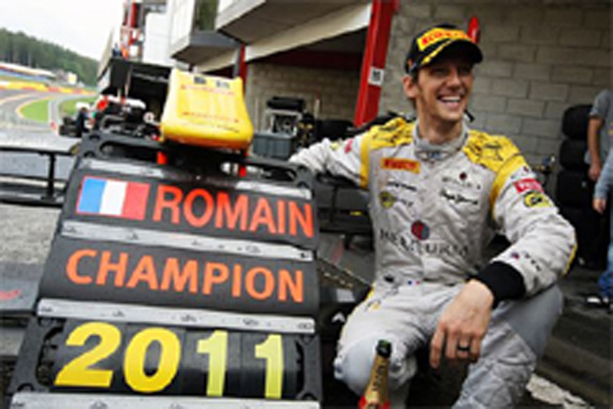 ロマン・グロージャン、2011年のGP2タイトルを獲得