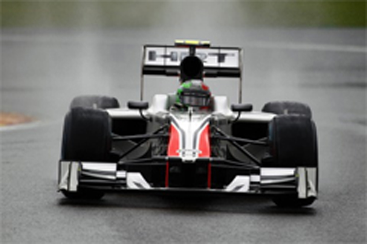 HRT：予選107％タイムに届かず （F1ベルギーGP予選）