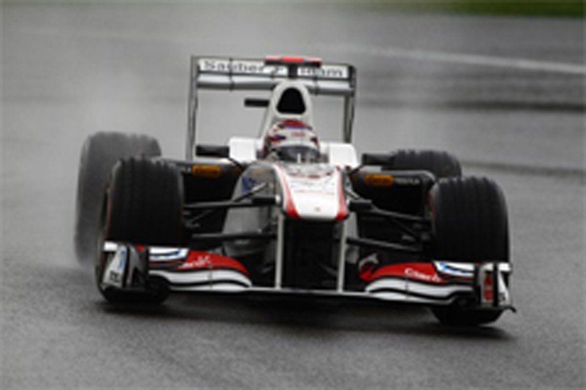 ザウバー：小林可夢偉は12番手 （F1ベルギーGP予選）