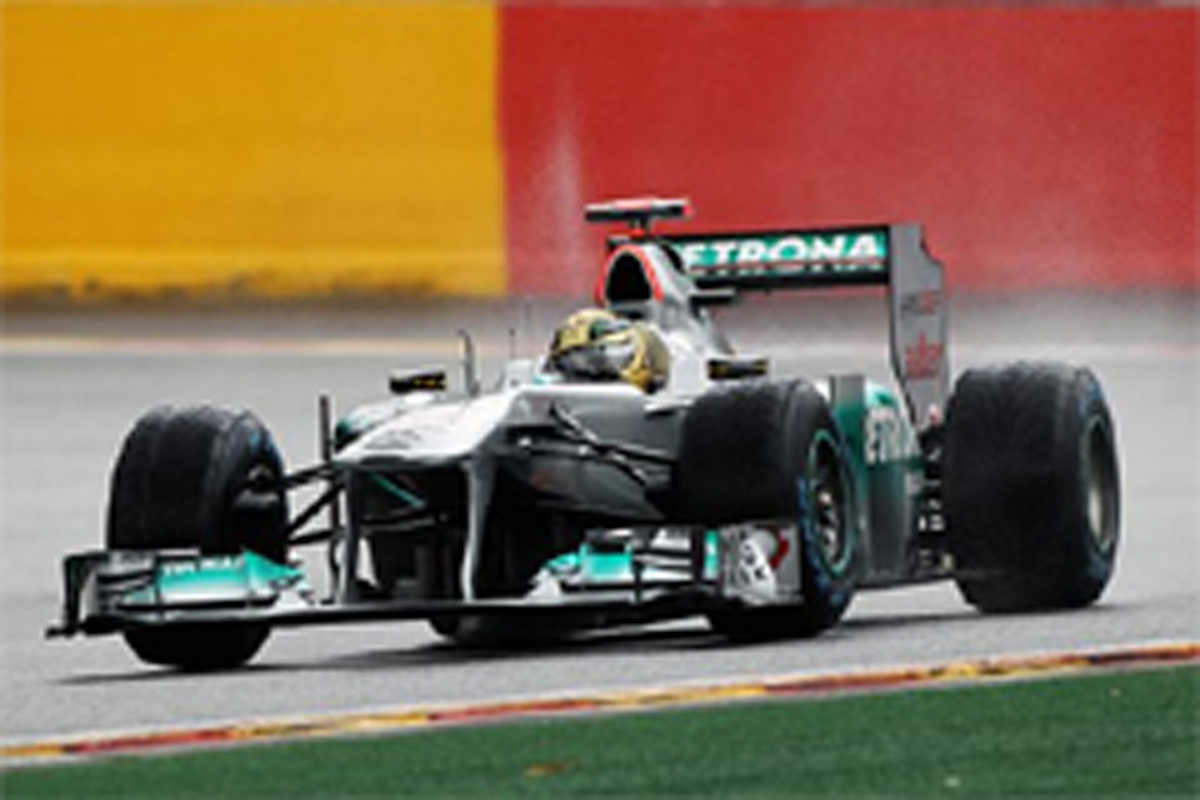 メルセデスGP：ロズベルグが5番手 （F1ベルギーGP予選）