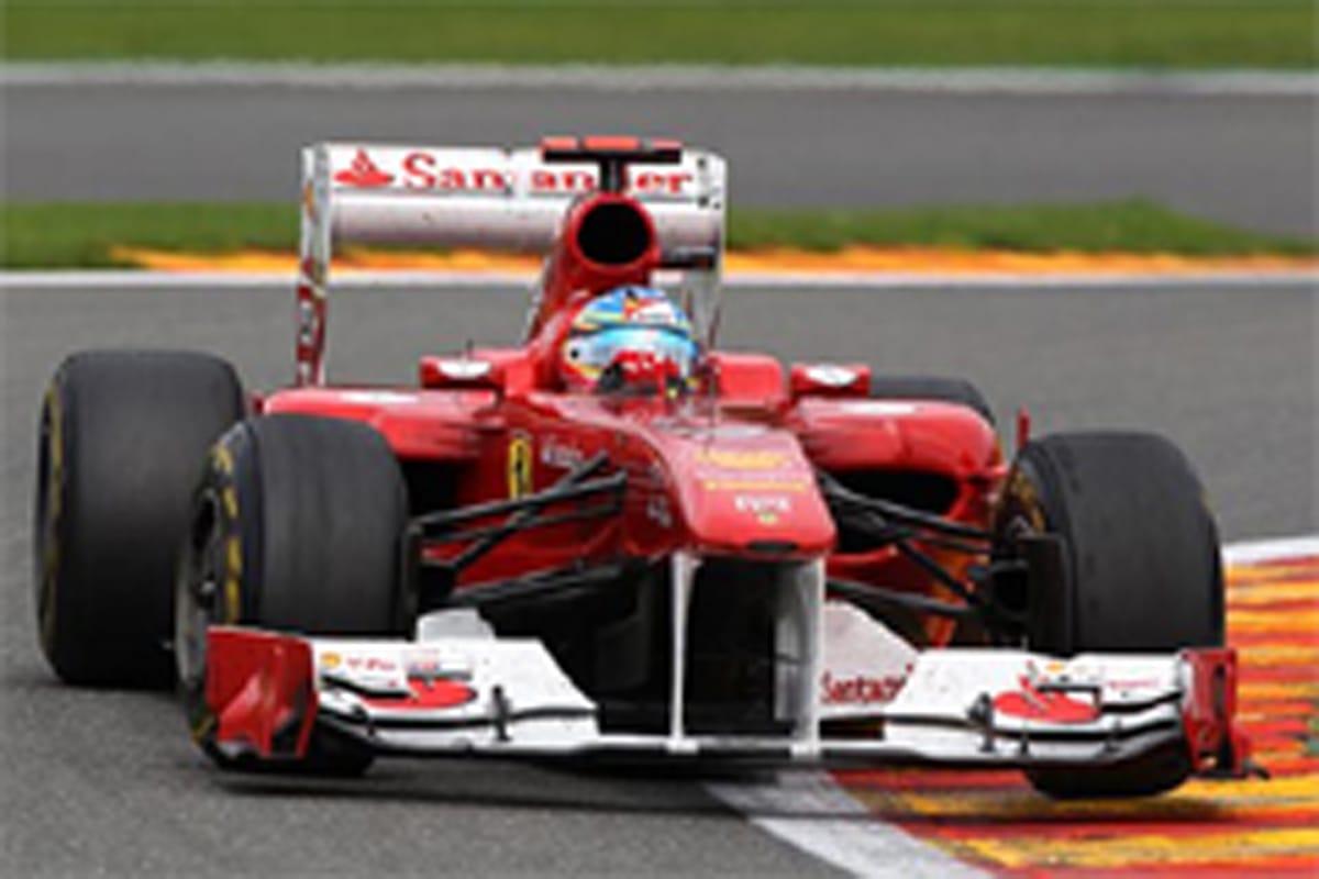 フェラーリ：アロンソ失速で4位 （F1ベルギーGP）