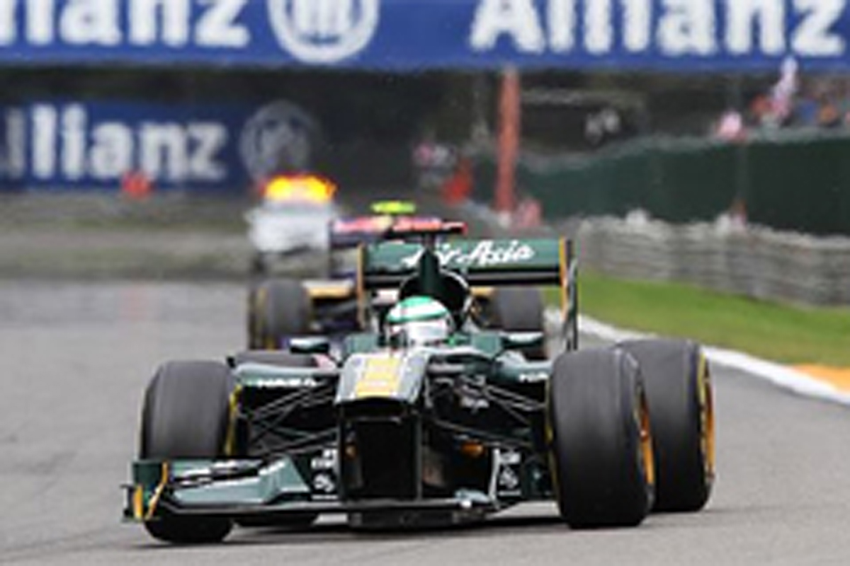 チーム・ロータス：スタートで接触もダブル完走 （F1ベルギーGP）