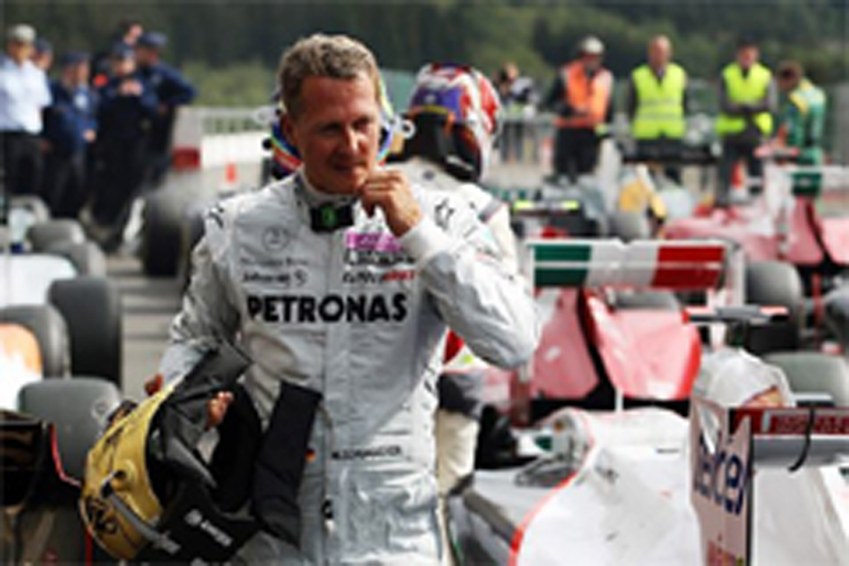メルセデスGP：シューマッハが最後尾から5位入賞 （F1ベルギーGP）