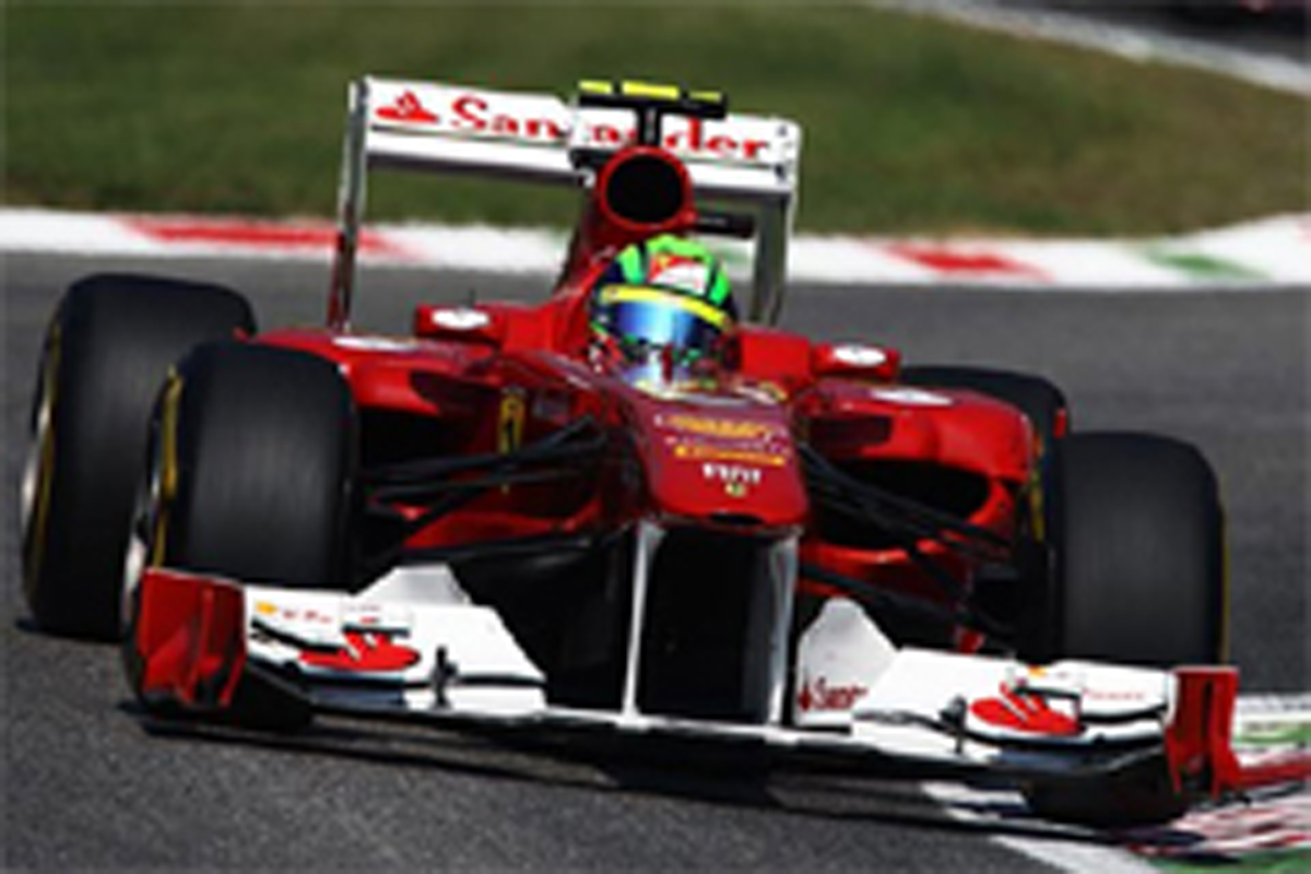 フェラーリ:F1イタリアGP初日