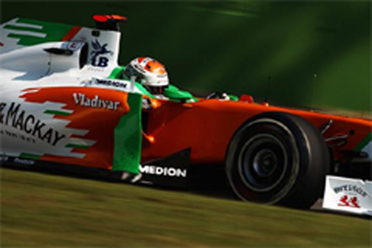 フォース・インディア：F1イタリアGP初日