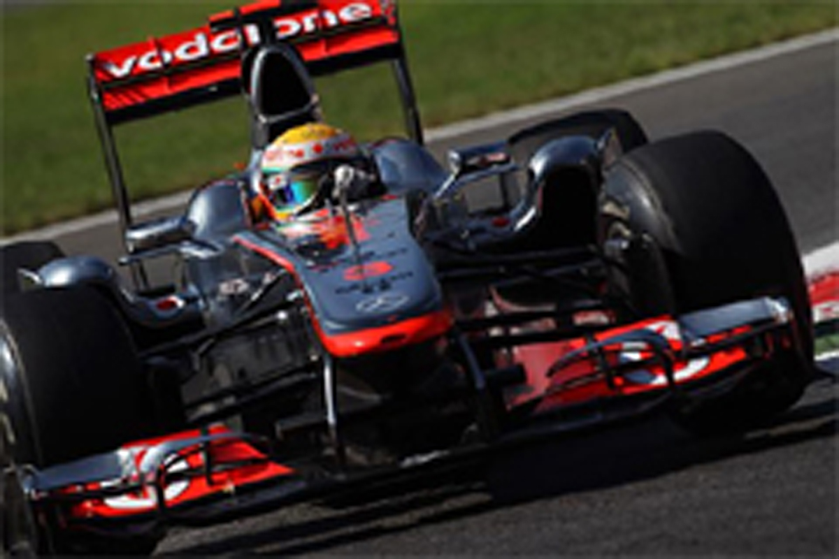 マクラーレン:F1イタリアGP初日