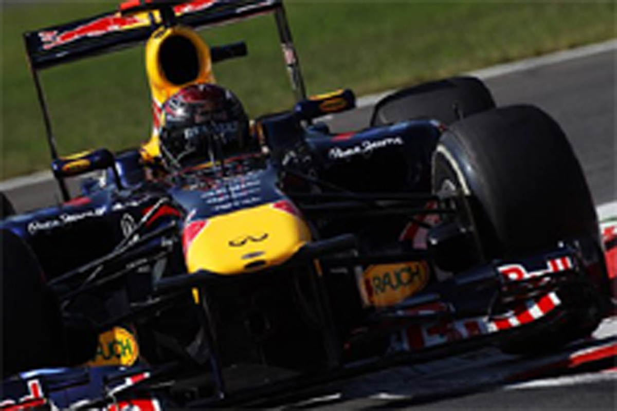 レッドブル:F1イタリアGP初日