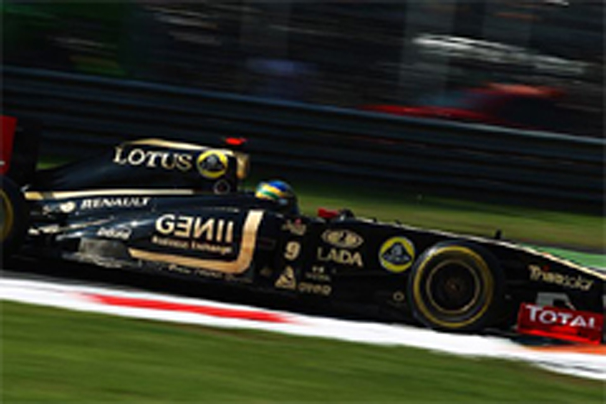 ロータス・ルノーGP:F1イタリアGP初日