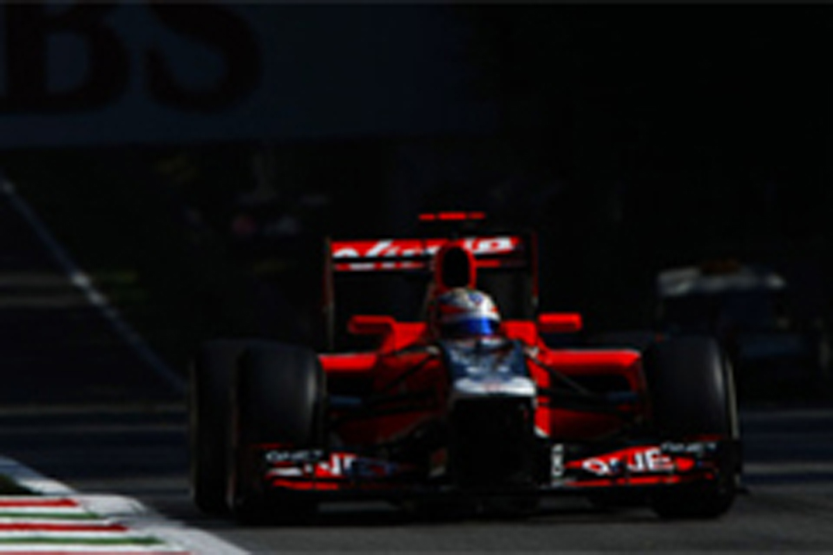 ヴァージン:グロック、リアウイングトラブルに不満 (F1イタリアGP予選)