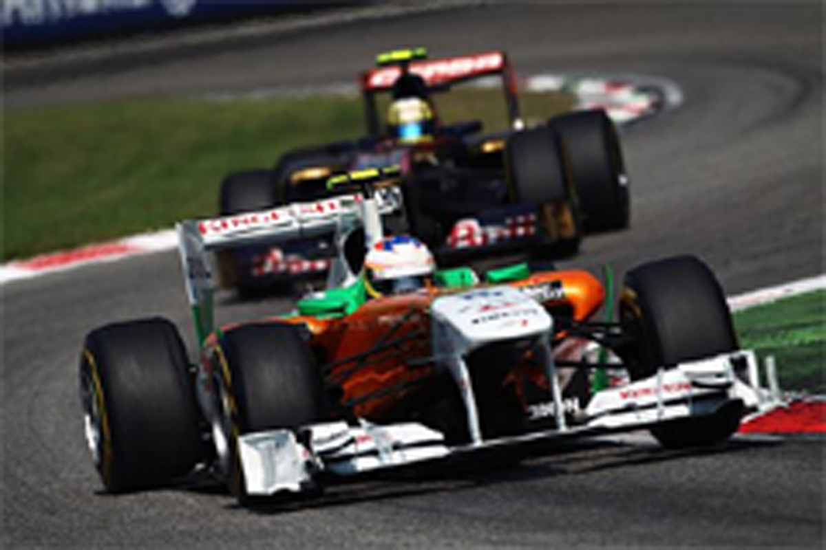 フォース・インディア:ポール・ディ・レスタが8位入賞 (F1イタリアGP)