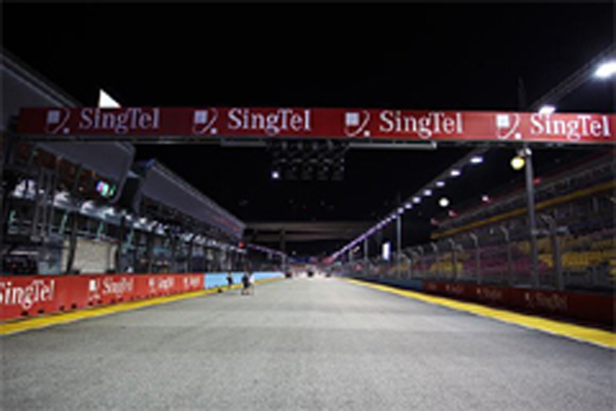 F1シンガポールGP フリー走行1回目：ルイス・ハミルトンがトップタイム