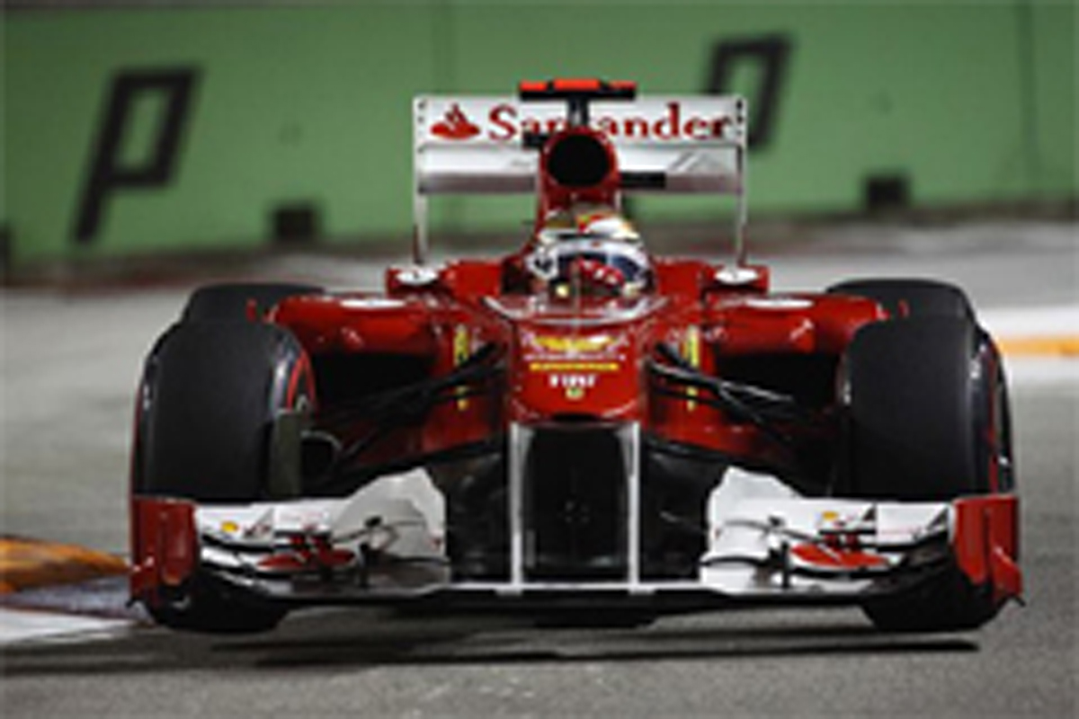 フェラーリ：F1シンガポールGP初日