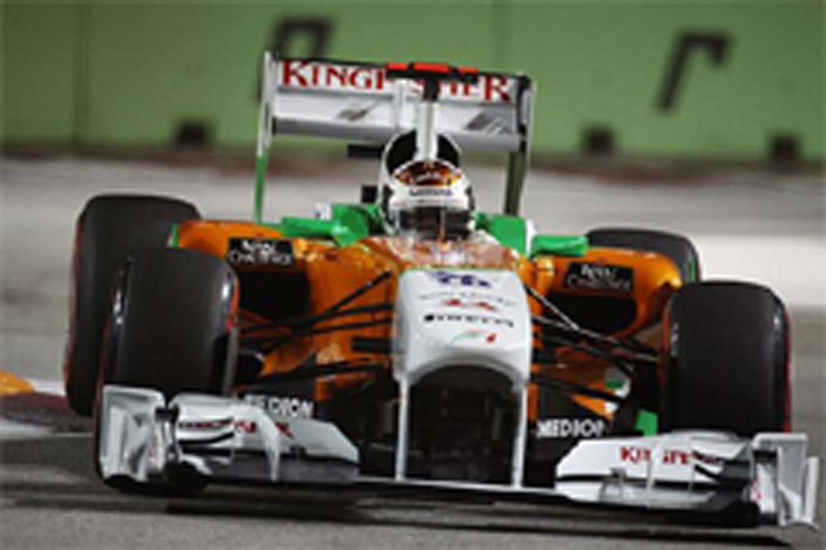フォース・インディア：F1シンガポールGP初日