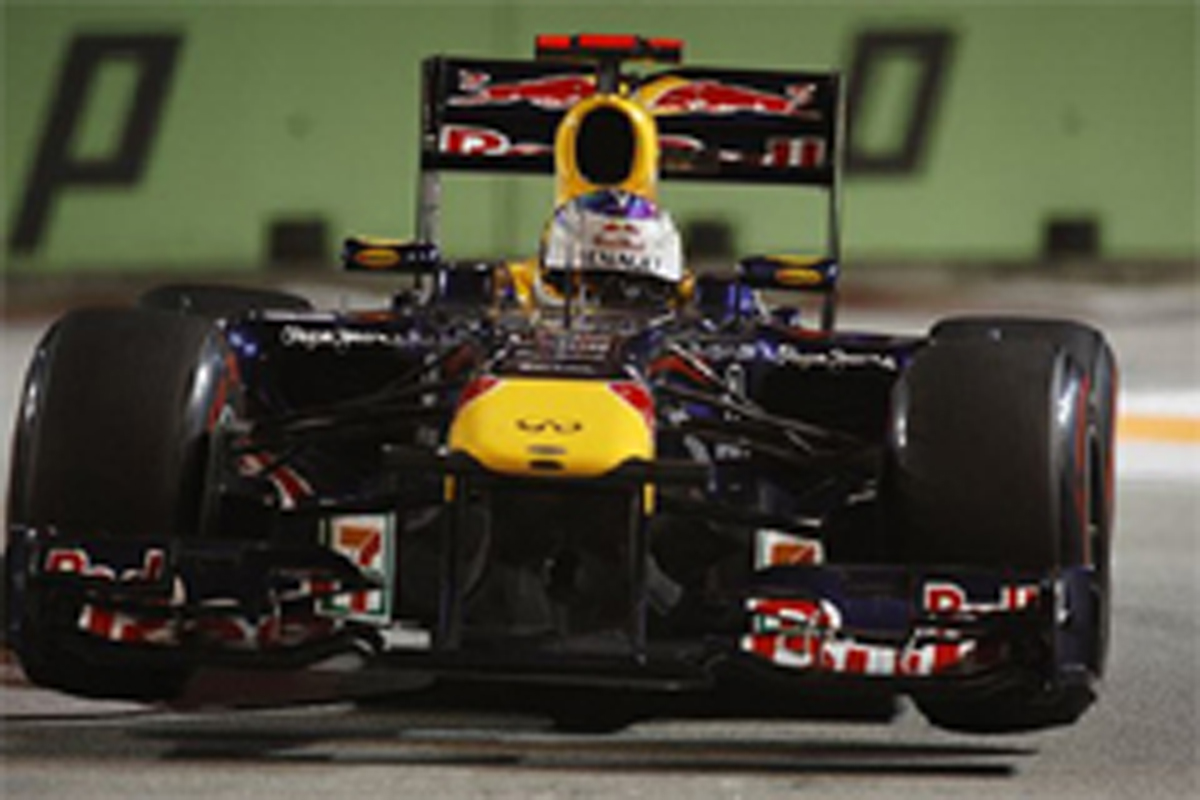 レッドブル：F1シンガポールGP初日