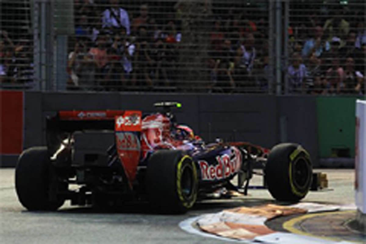 トロ・ロッソ:F1シンガポールGP初日