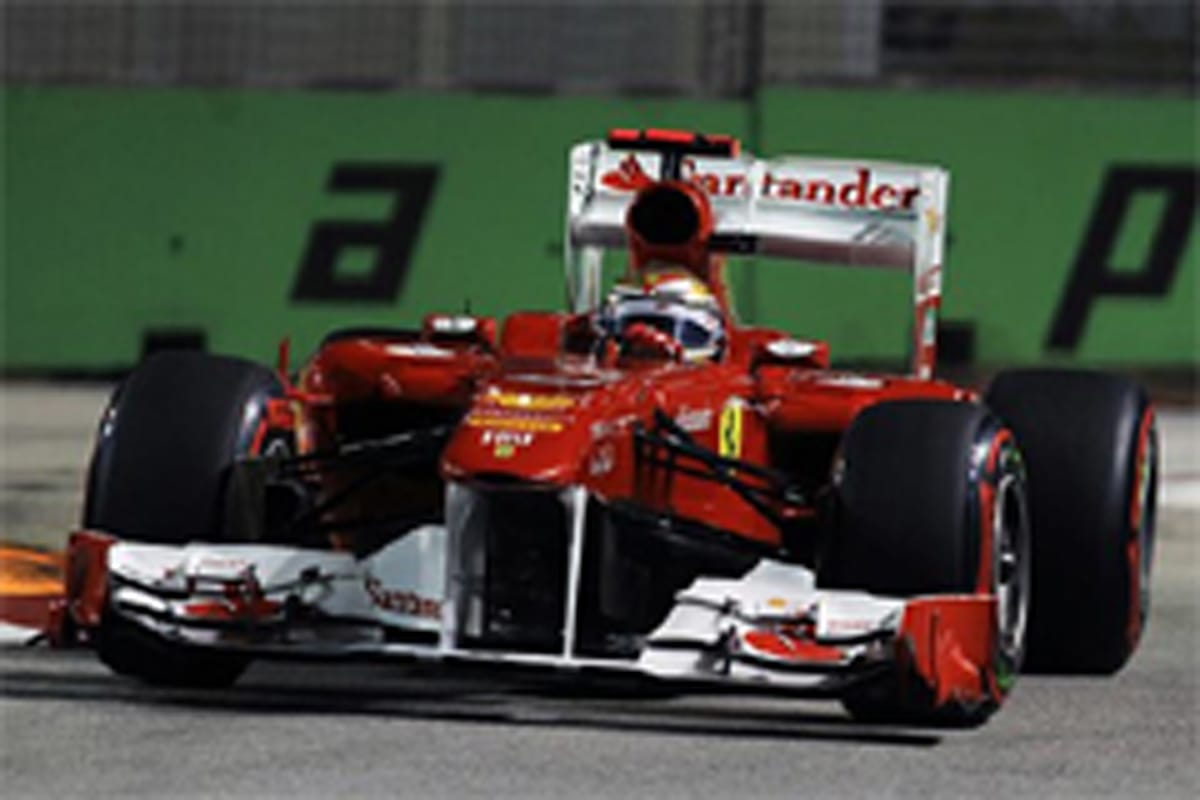 フェラーリ:表彰台フィニッシュに自信 (F1シンガポールGP予選)