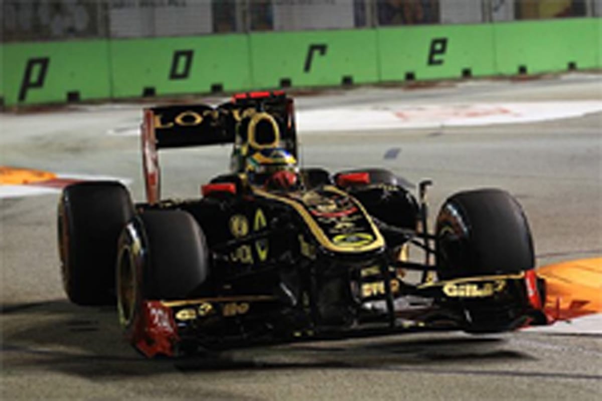 ロータス・ルノーGP:トラクション不足に苦戦 (F1シンガポールGP予選)