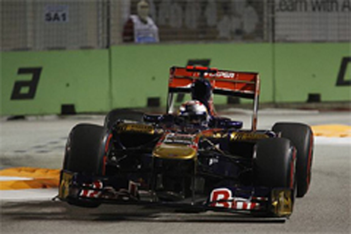 トロ・ロッソ:ノーポイントに終わる (F1シンガポールGP)