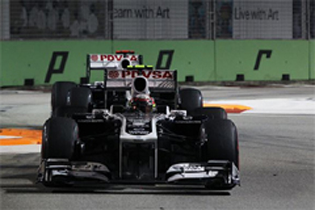 ウィリアムズ：善戦もポイントには届かず （F1シンガポールGP）