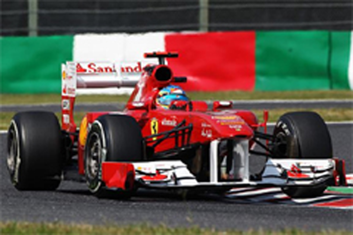 フェラーリ：F1日本GP初日