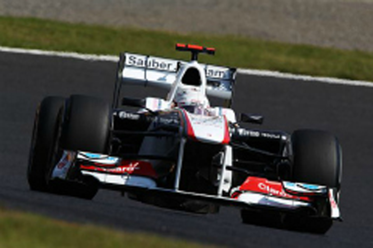 ザウバー：小林可夢偉は16番手 （F1日本GP初日）