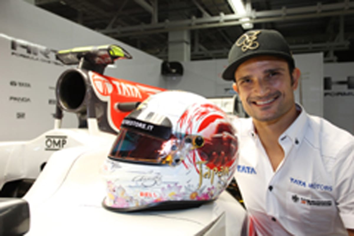 ヴィタントニオ・リウッツィ、F1日本GP特別ヘルメット