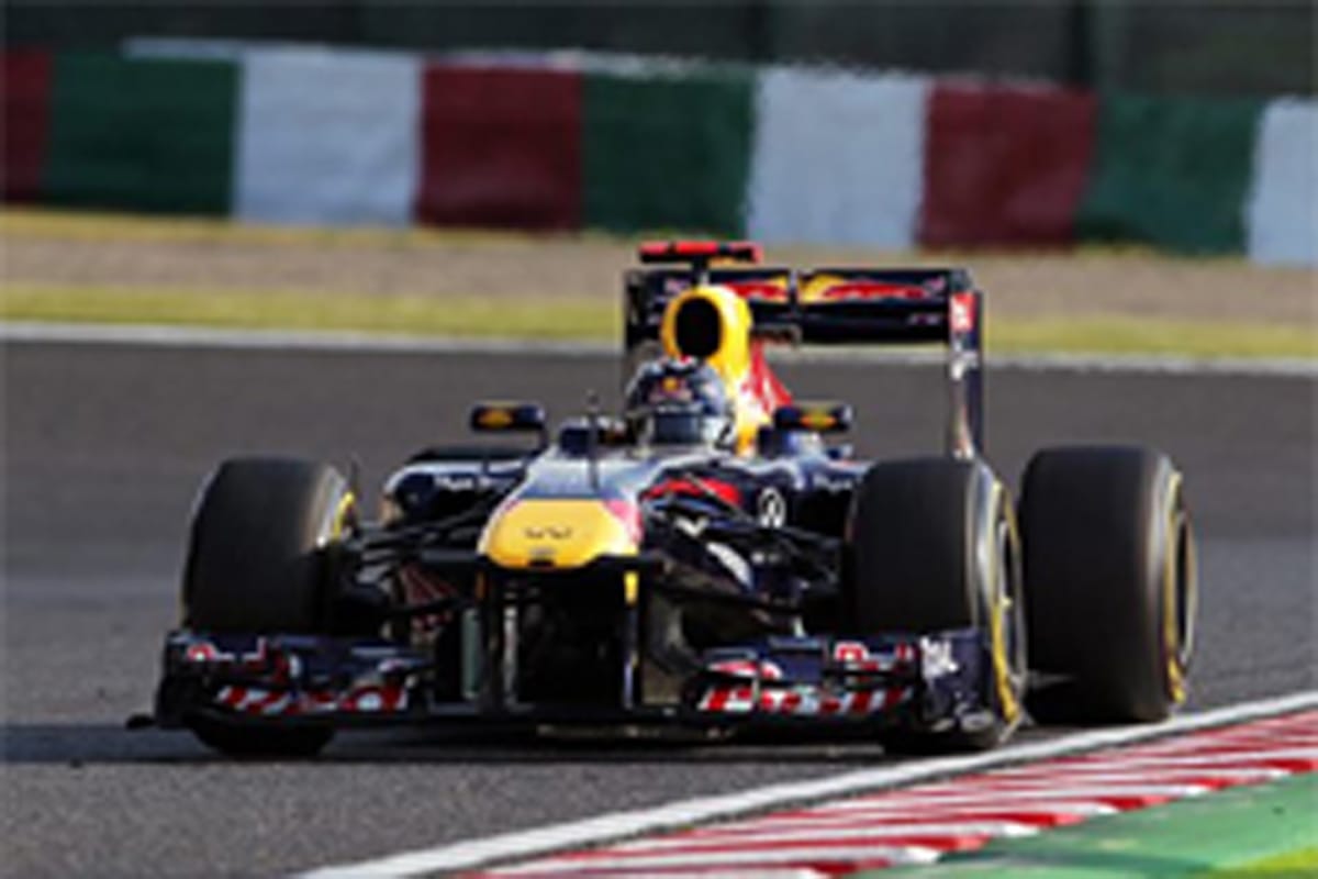 F1日本GP 予選:セバスチャン・ベッテルがポールポジション
