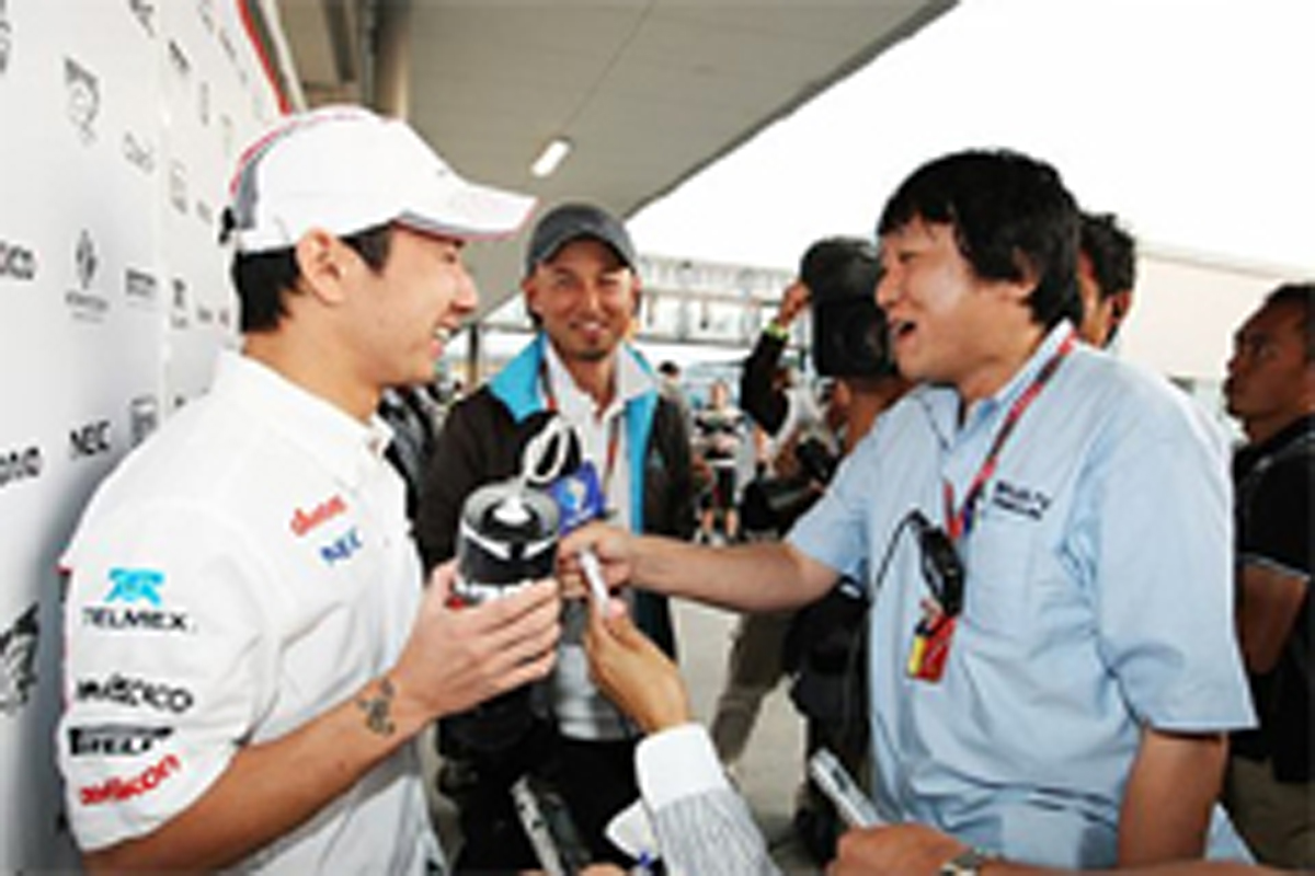 小林可夢偉、7番手スタートに繰り上げ （F1日本GP）
