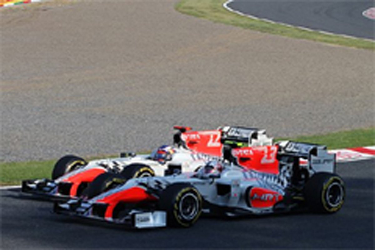 HRT:苦しいレースもダブル完走 (F1日本GP)