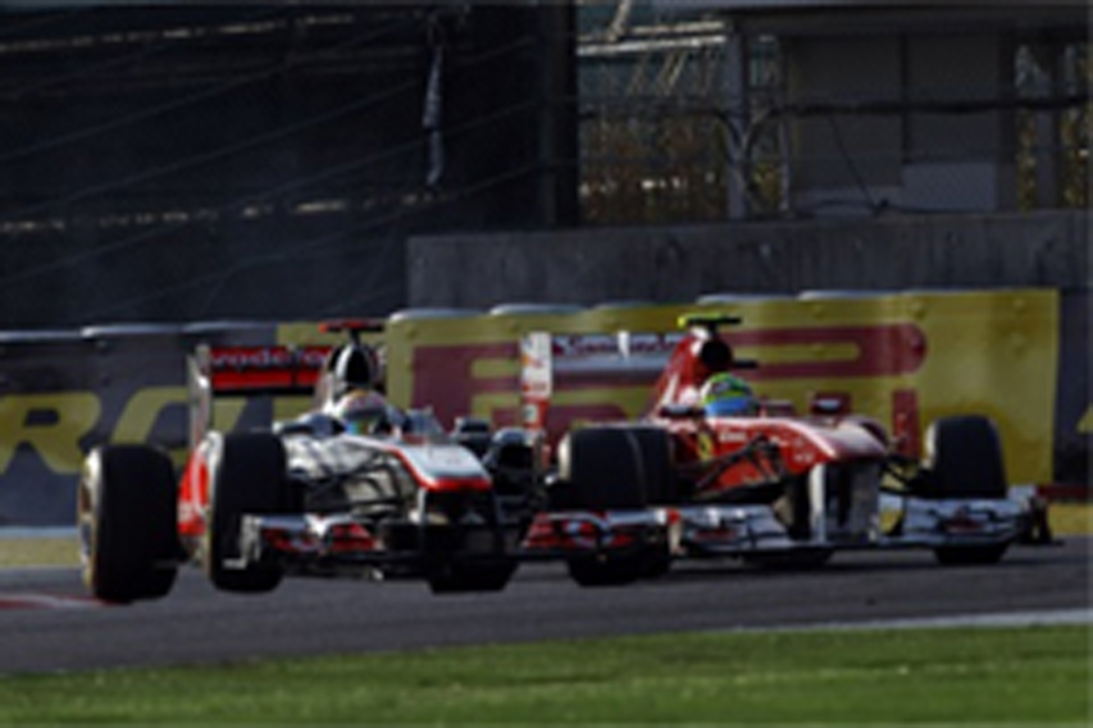 F1日本GP：ハミルトンとマッサの接触に対するスチュワードの見解