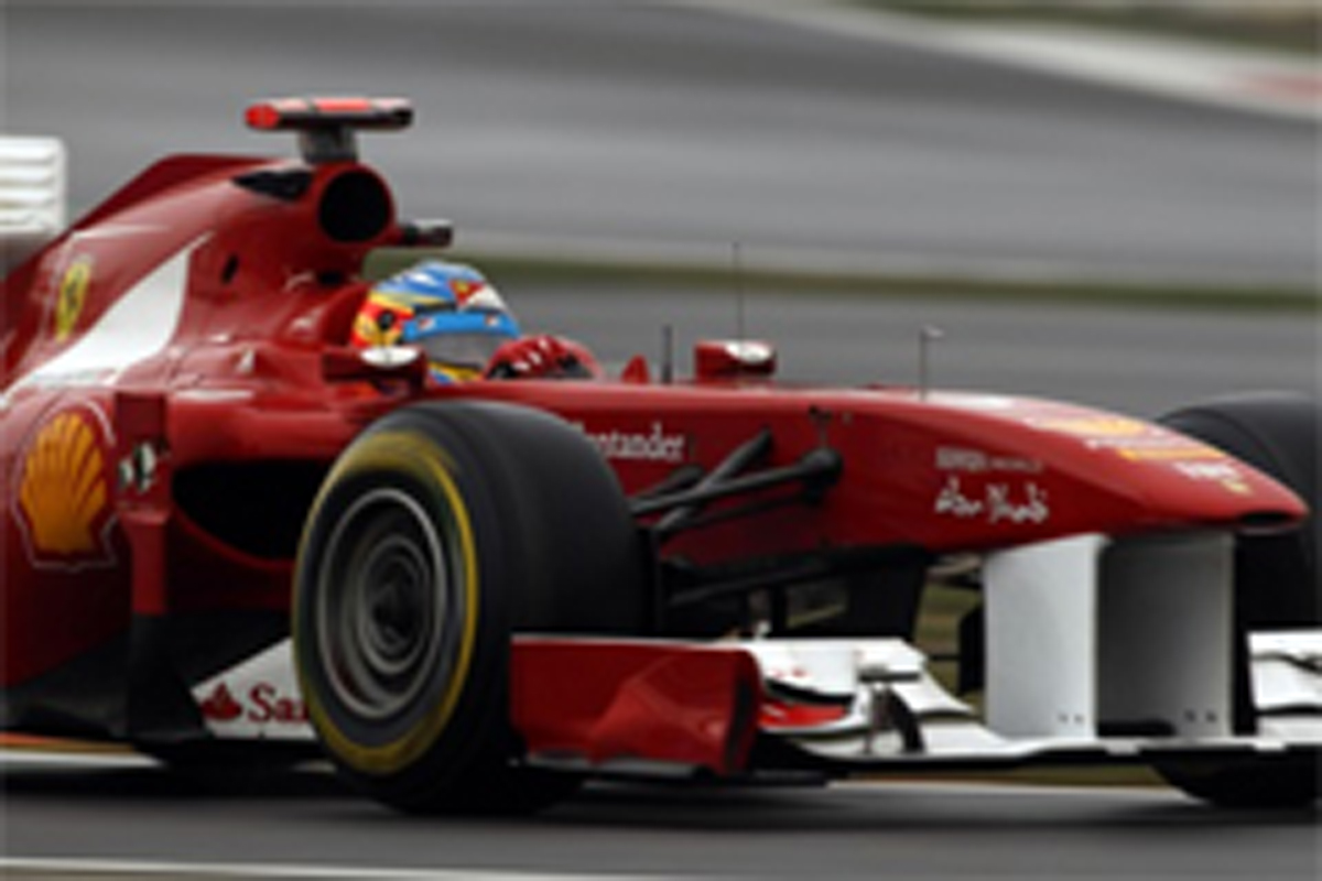 フェラーリ：F1韓国GP初日