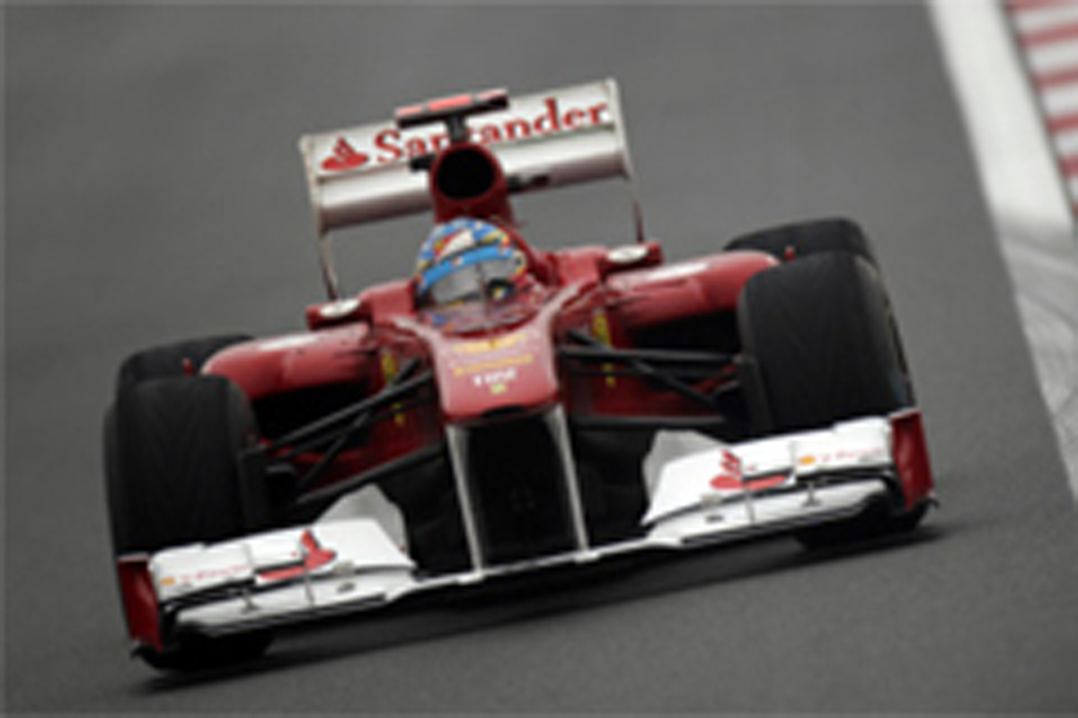 フェラーリ、2012年F1マシン用のフロントウイングを韓国でテスト