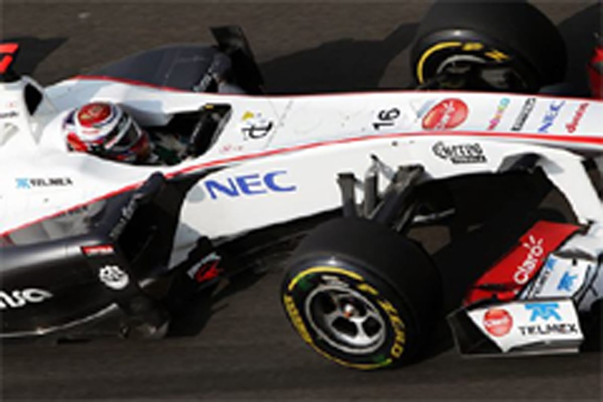 ザウバー:小林可夢偉は14番手 (F1韓国GP予選)