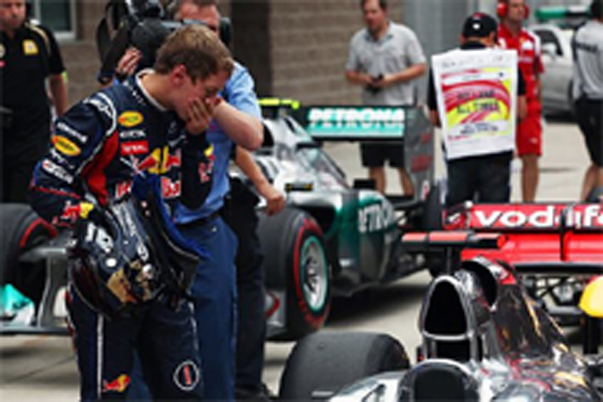 セバスチャン・ベッテル、ペナルティを免れる （F1韓国GP予選）