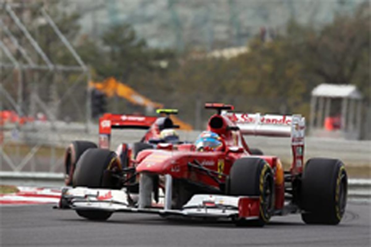 フェラーリ:アロンソ5位&マッサ6位 (F1韓国GP)