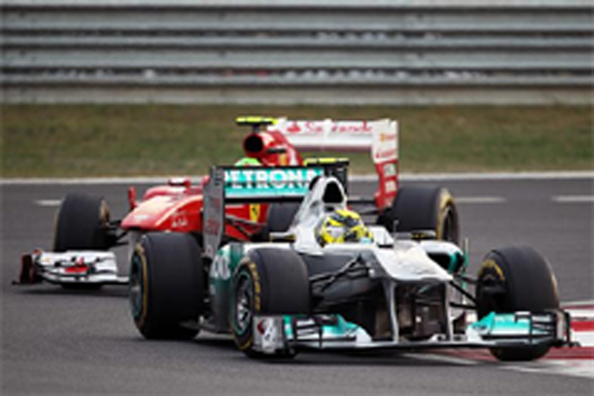 メルセデスGP：ニコ・ロズベルグが8位 （F1韓国GP）
